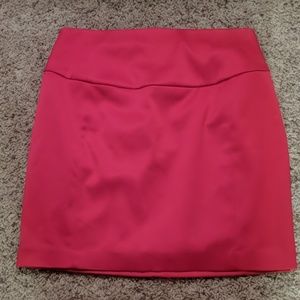 Express red skirt size 10